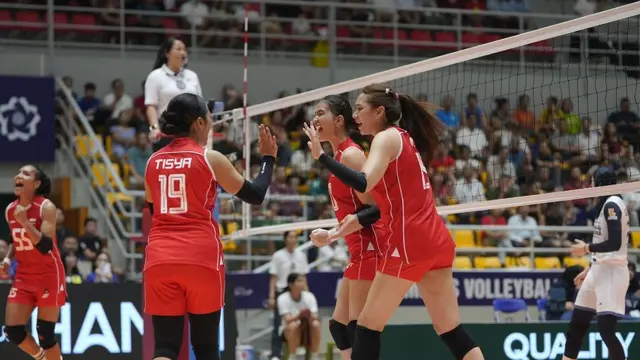 Dramatis! Timnas Voli Putri Indonesia Kalah Tipis AVC 2025 Iran