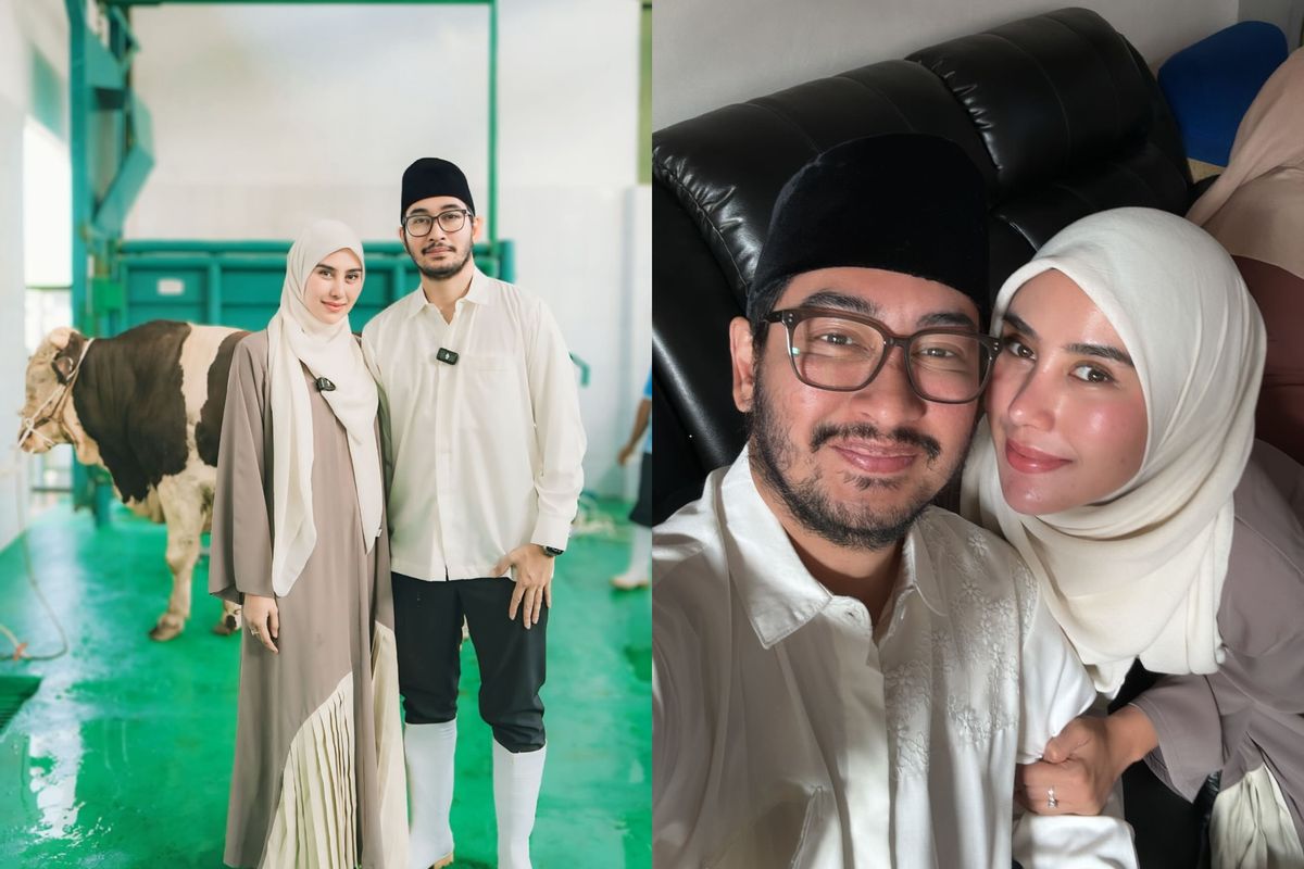 Gamis Coklat Syahnaz Idul Adha 2025: Simpel, Elegan, Memukau