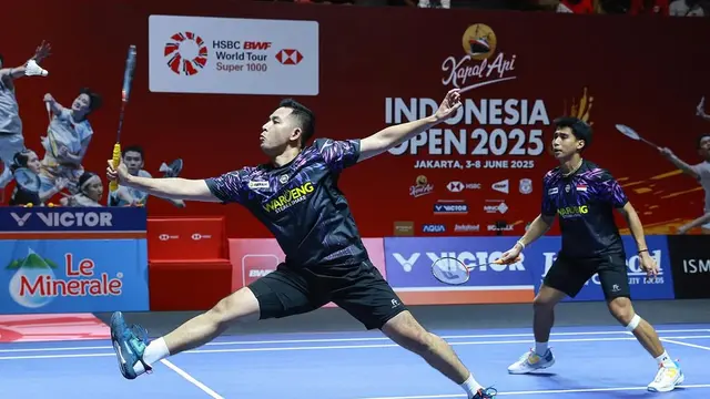 Indonesia Open 2025: Kejutan! Dua Ganda Putra Raih Semifinal