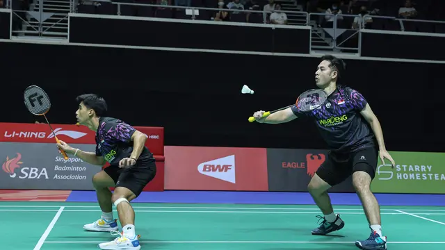 Saksikan Live Streaming Semifinal Indonesia Open 2025: Sabar/Reza vs Malaysia