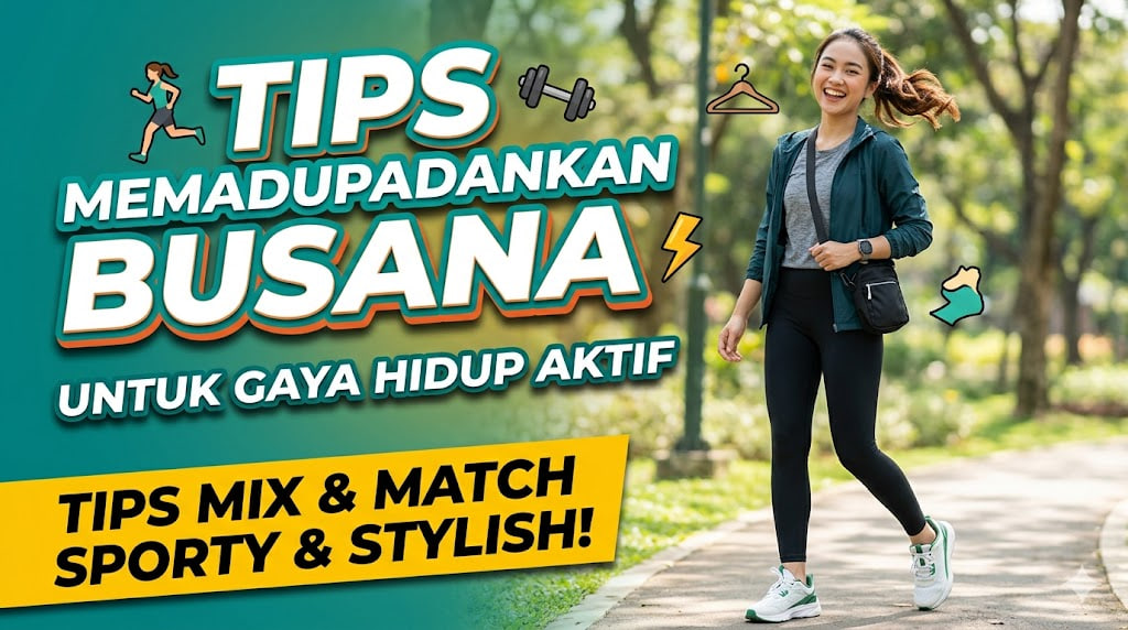 Tips Memadupadankan Busana untuk Gaya Hidup Aktif