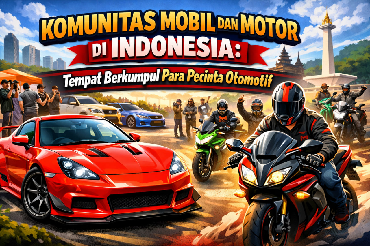 Komunitas Mobil dan Motor di Indonesia