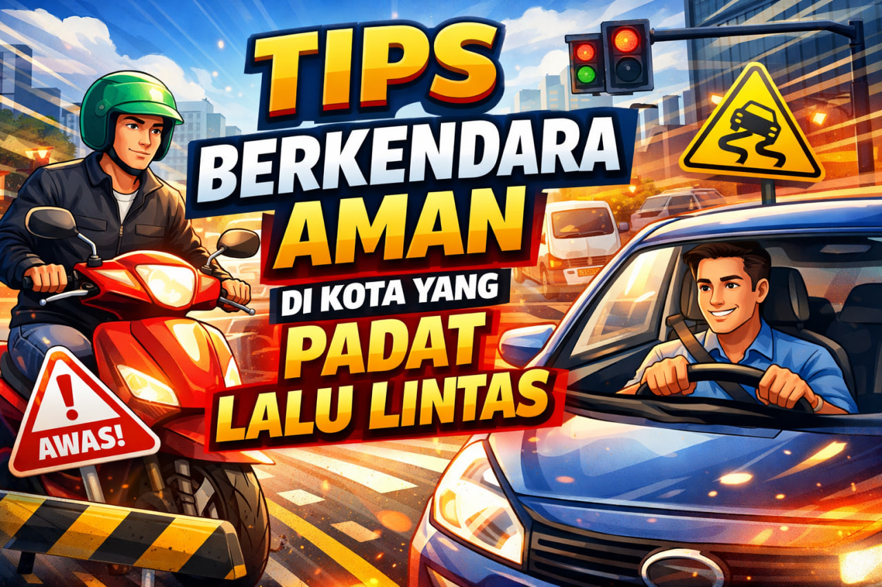 Tips Berkendara Aman di Kota yang Padat Lalu Lintas
