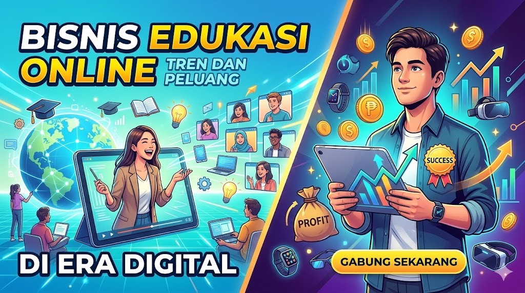 Bisnis Edukasi Online: Tren dan Peluang di Era Digital