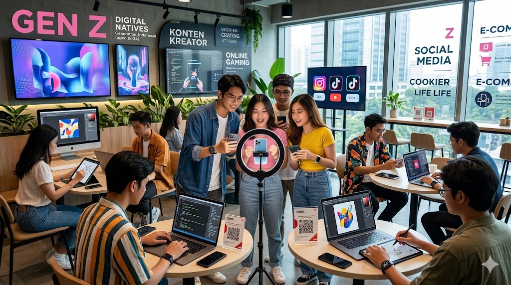 Gaya Hidup Generasi Z di Era Digital