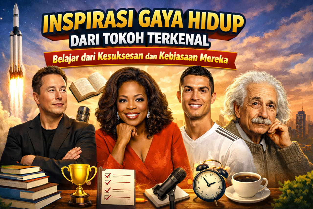 Inspirasi Gaya Hidup dari Tokoh Terkenal