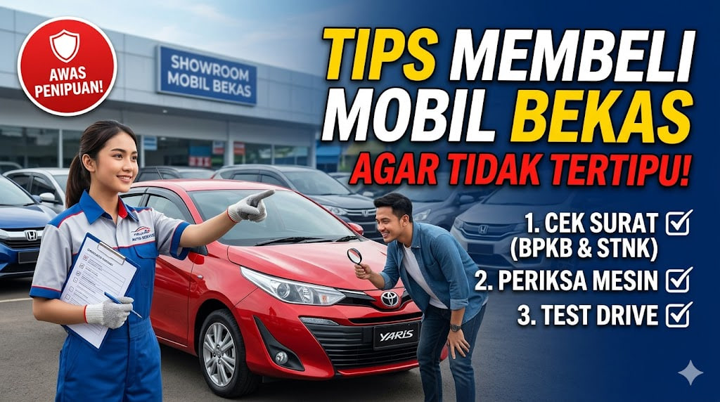 Tips Membeli Mobil Bekas Agar Tidak Tertipu